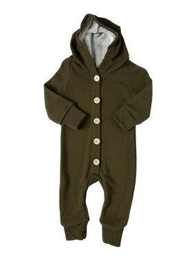 Childhoods Clothing Hooded Romper - fatigue